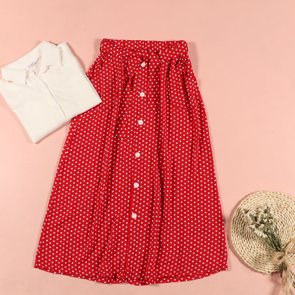 دامن توپی نخی