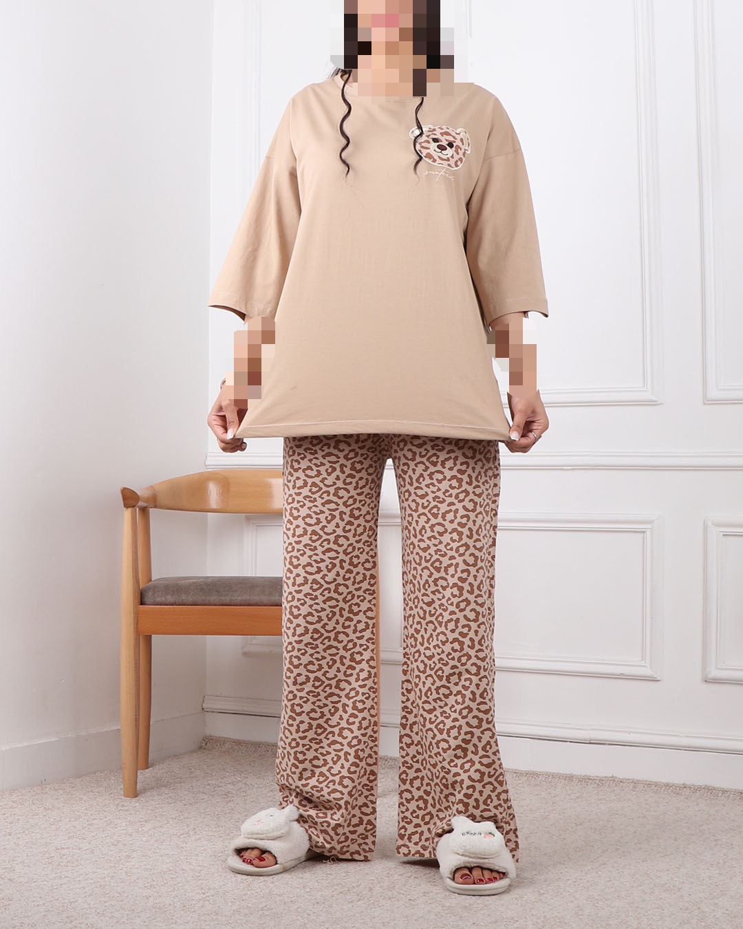 ست تیشرت وشلوار بگ ببری کد 2420