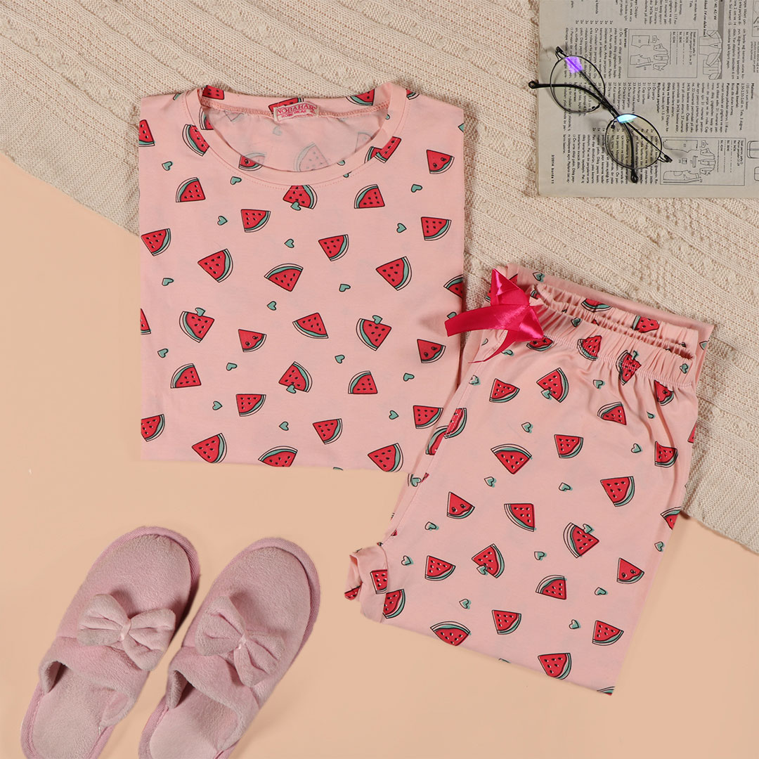 ست تیشرت وشلوار هندوانه