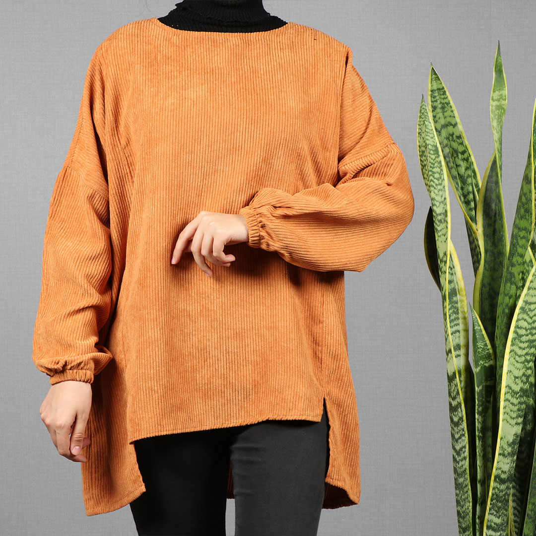 مانتو مخمل جلوبسته