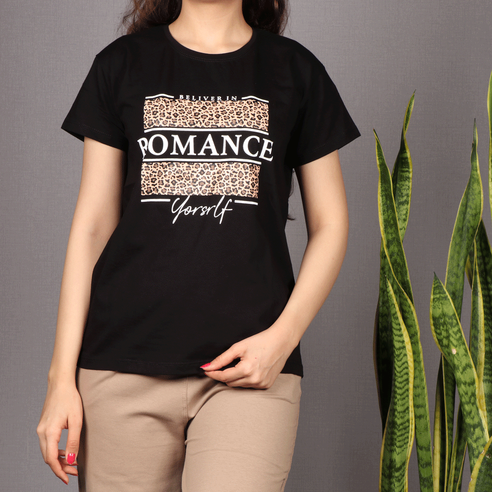 تیشرت مشکی کد 2