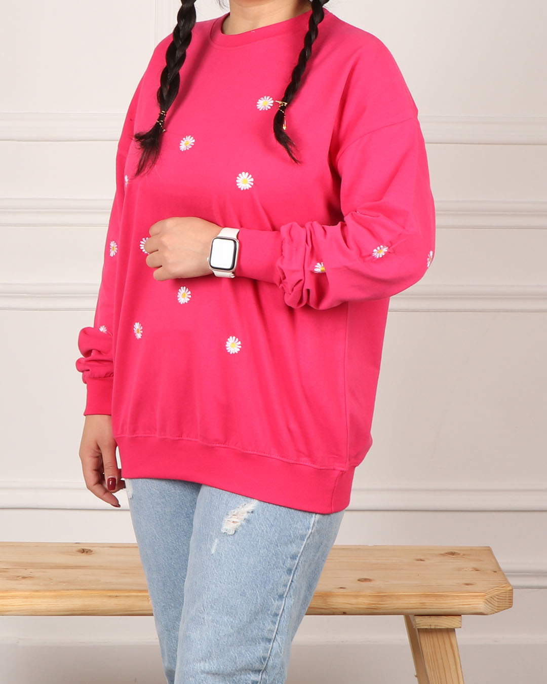 بلوزدورس گلدوزی قواره دار کد 1256