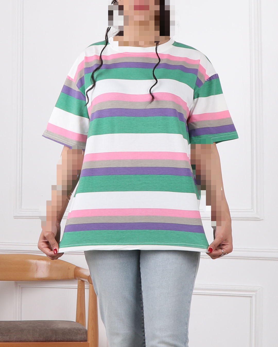 تیشرت راه راه کد 2393